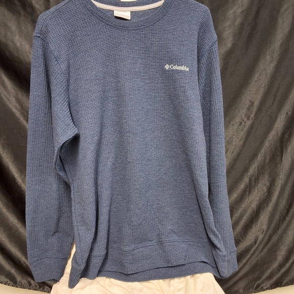 Columbia Gray Long Sleeve Thermal Shirt - Picture 1 of 10